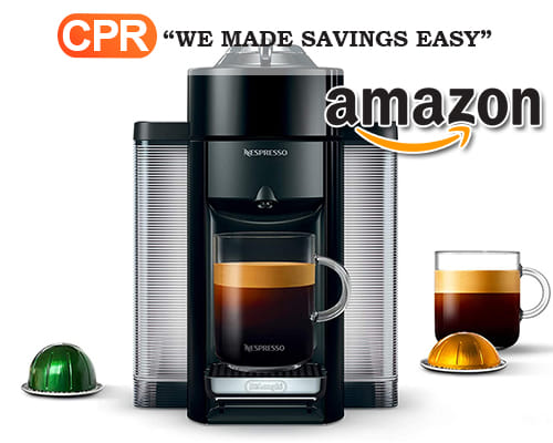 Up To 20% Off Nespresso Vertuo Espresso Machines