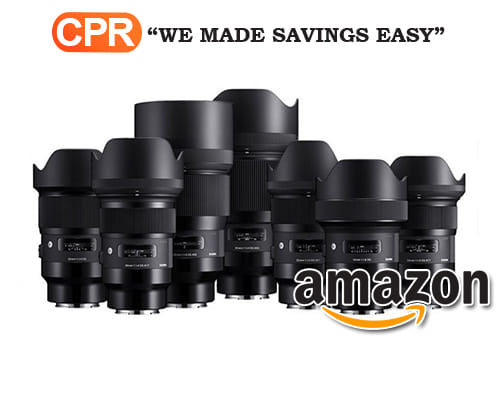 Up To 40% Off Select Sigma Lenses