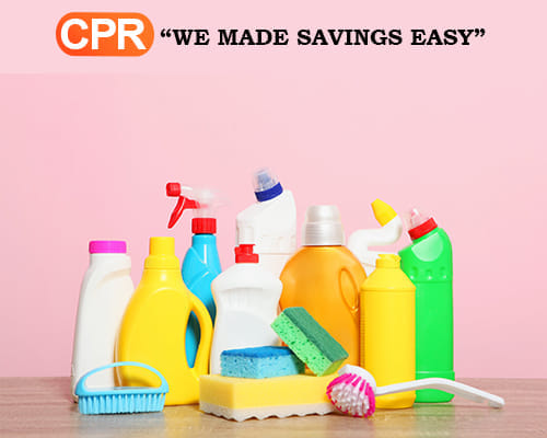 Cleaning Supplies - We Made Savings Easy