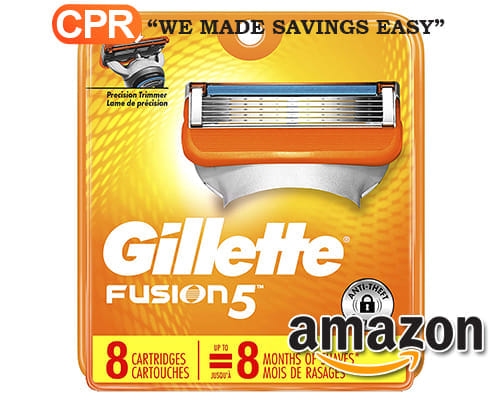 Up To 12% Off On Gillette Fusion5 Razor Blade 