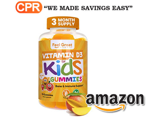Up To 24% Off On Amazon Brand - Mama Bear Organic Kids Vitamin D3