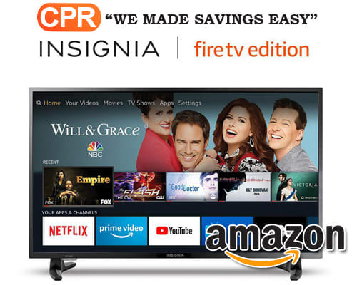Save On Select Insignia HD Smart TVs With Fire TV Built-in