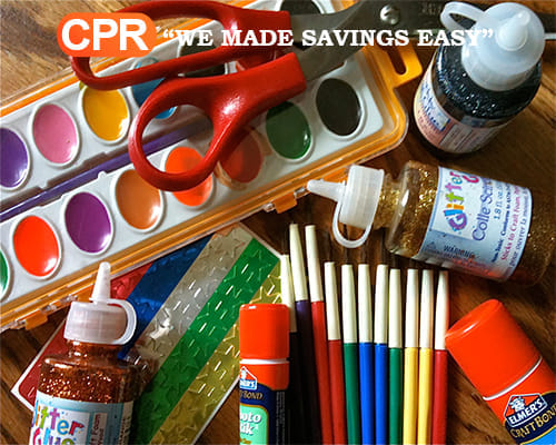Arts & Crafts - We Made Savings Easy