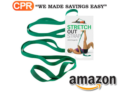 Up To 11% Off On The Original Stretch Out Strap With Exercise Book