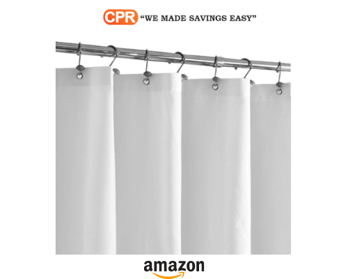 Up To 36% Off On Waterproof Fabric Shower Curtain Liner