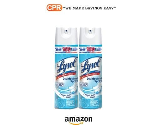 Up To 20% Off On Lysol Disinfectant Spray