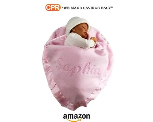 Up To 23% Off On Custom Catch Personalized Baby Blanket For Girls