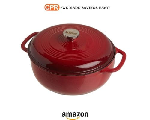 Up To 33% Off On Lodge Enameled Cast Iron Dutch Oven