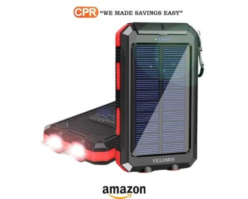 Up To 20% Off On YELOMIN Solar Charger