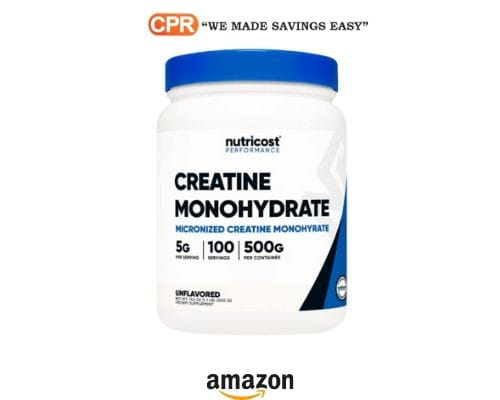 Up To 13% Off On Nutricost Creatine Monohydrate Micronized Powder