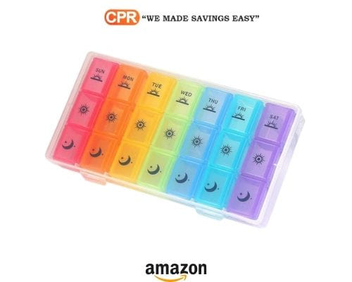 Up To 33% Off On Weekly Pill Organizer