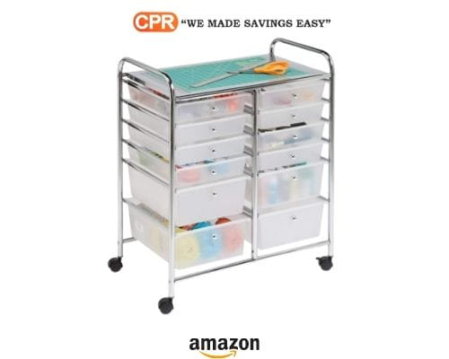 Up To 16% Off On Honey-Can-Do Rolling Storage Cart 