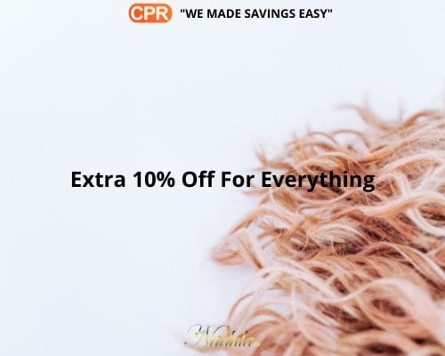 Extra 10% Off For Everything