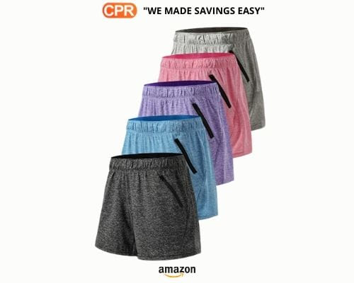 Save On Liberty Imports 5 Pack Women's Short