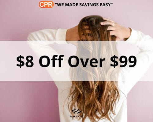 $8 Off Over $99