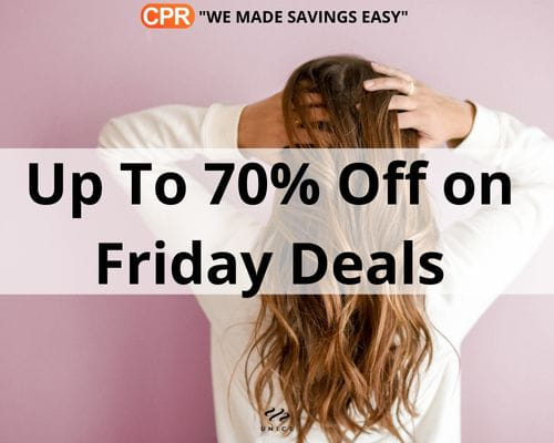 Up To 70% Off On Friday Deals