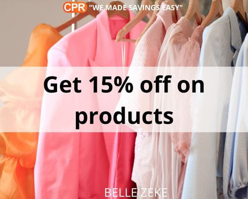 Get 15% Off On Products