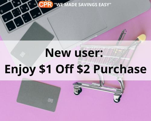 New User: Enjoy $1 Off $2 Purchase
