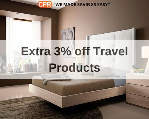 Extra 3% Off Travel Products
