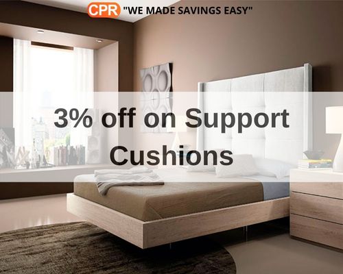 3% Off On Support Cushions