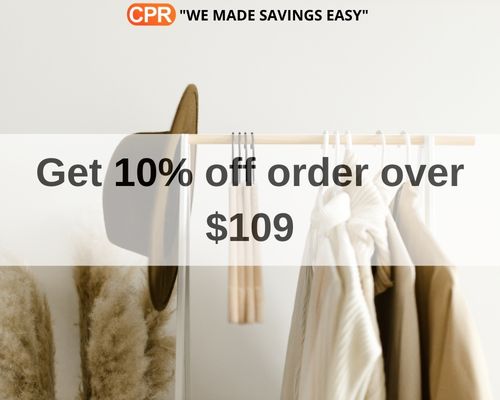 Get 10% Off Order Over $109
