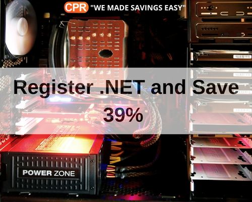 Register .NET And Save 39% 