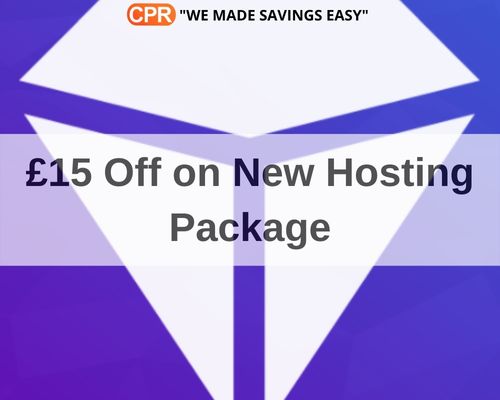 £15 Off On New Hosting Package