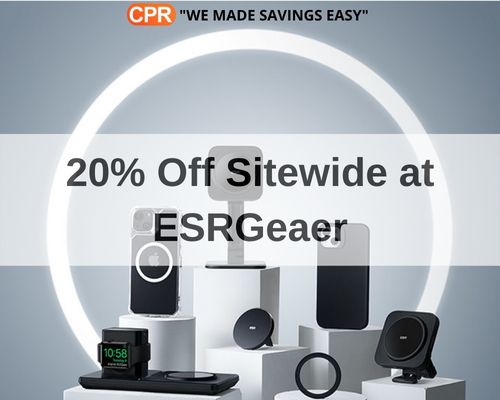 20% Off Sitewide At ESRGeaer