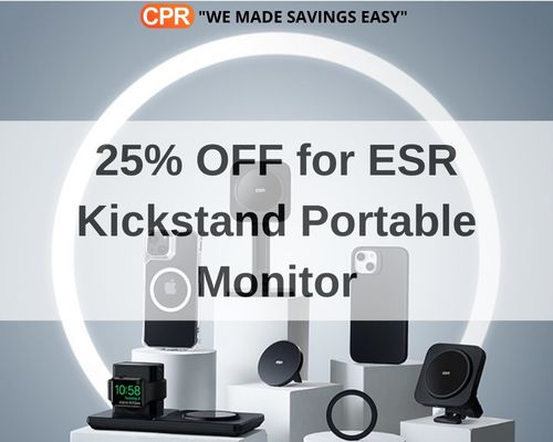 25% OFF For ESR Kickstand Portable Monitor