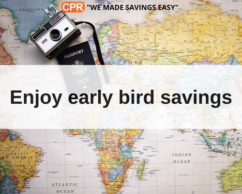 Enjoy Early Bird Savings