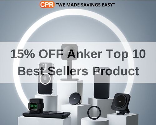15% OFF Anker Top 10 Best Sellers Product