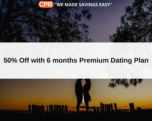Get 50% Off With 6 Months Premium Dating Plan
