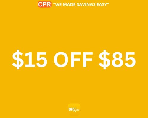 $15 OFF $85