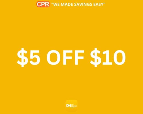 $5 OFF $10