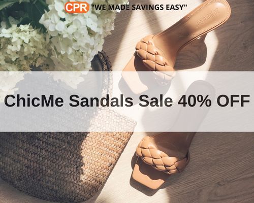 ChicMe Sandals Sale 40% OFF