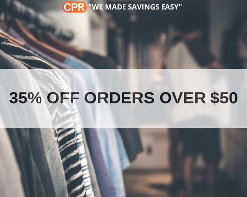 35% OFF ORDERS OVER $50