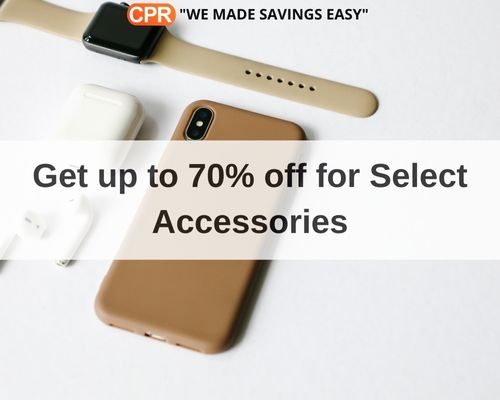 Get Up To 70% Off For Select Accessories