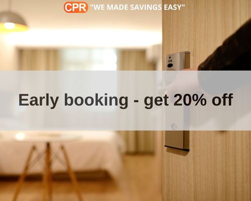 Early Booking - Get 20% Off