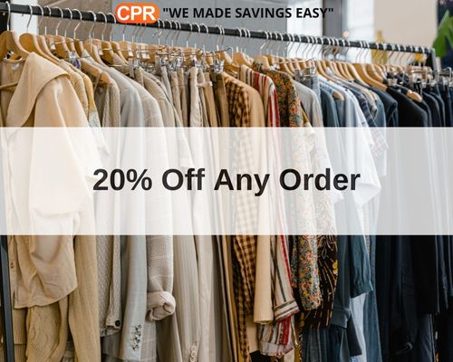 20% Off Any Order