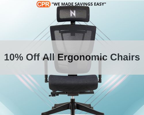 10% Off All Ergonomic Chairs