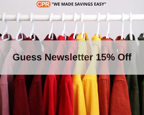 Guess Newsletter 15% Off