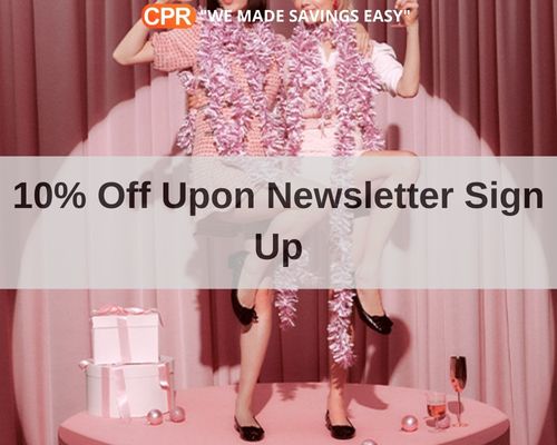 10% Off Upon Newsletter Sign Up
