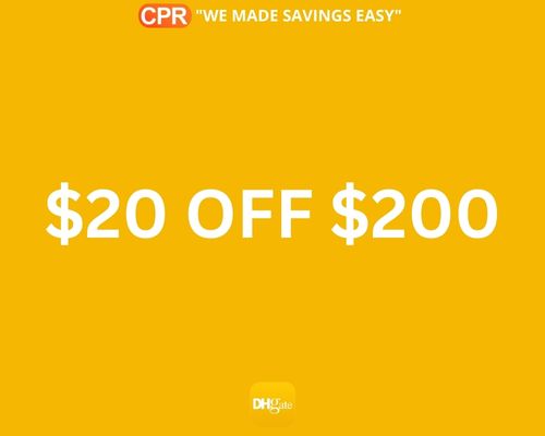 $20 OFF $200