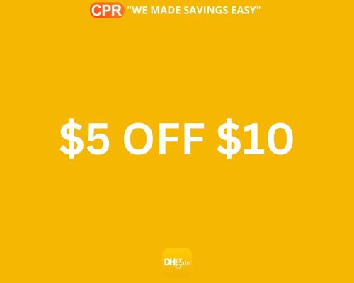 $5 OFF $10
