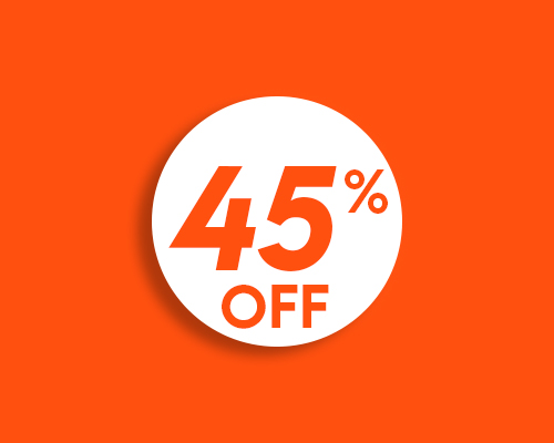 Sitewide 45% OFF