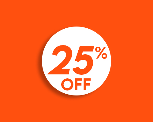 25% Off For V Part Wigs