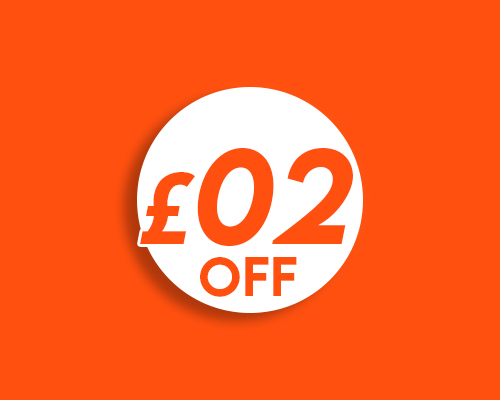 £2 Discount For All Items