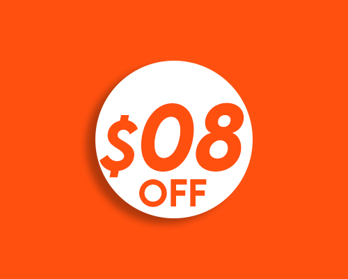 $8 Off When Over $58
